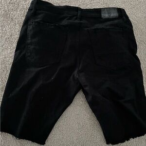 JD Black Denim Shorts
